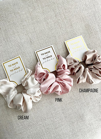 Large Silk Scrunchie