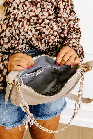 Delhi Crossbody Bag - Taupe