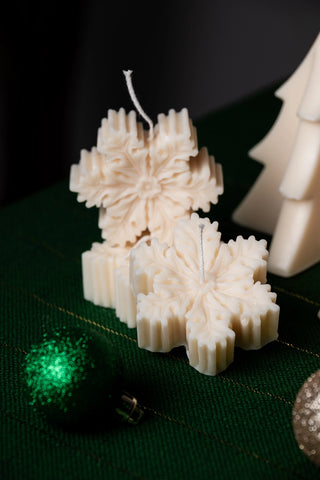 Snowflake Candle