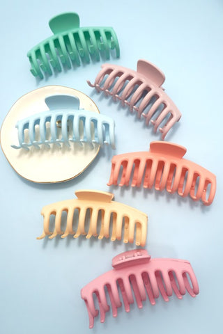 Jumbo Hair Claw - Pastels