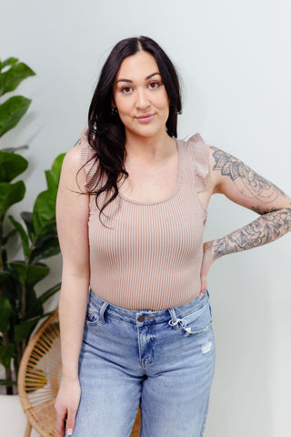 Becca Bodysuit - Taupe