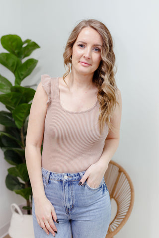 Becca Bodysuit - Taupe
