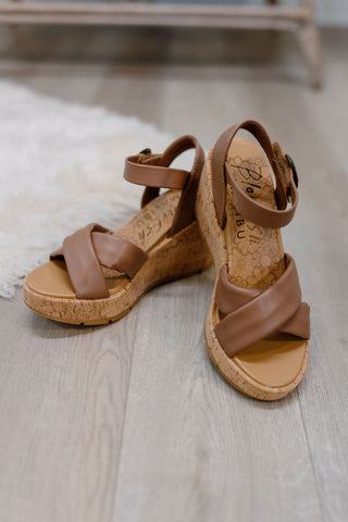 Barbados Wedge Sandal by Blowfish - Tan *FINAL FEW*