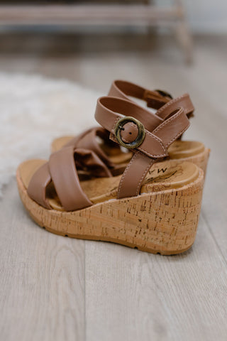 Barbados Wedge Sandal by Blowfish - Tan *FINAL FEW*
