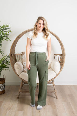 Sweet Sweatpants - Olive