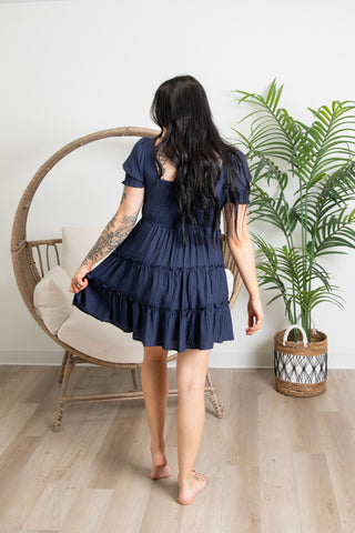 Wild Indigo Dress