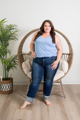Karlene Tank Top - Sky