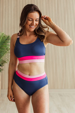 Catching Waves Bikini Top