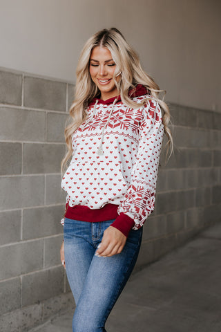 *Ampersand Avenue* Home For the Holidays University Hoodie